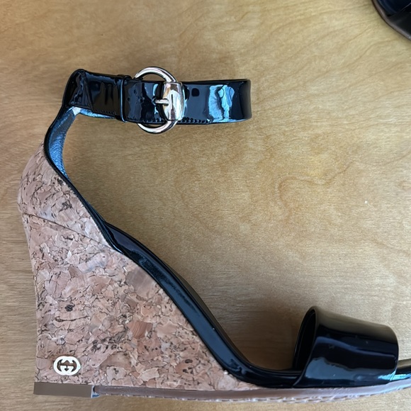 Like New Gucci Vit.Vernice Soft/Sughero Nero/Naturale, 5 + B - Picture 7 of 12